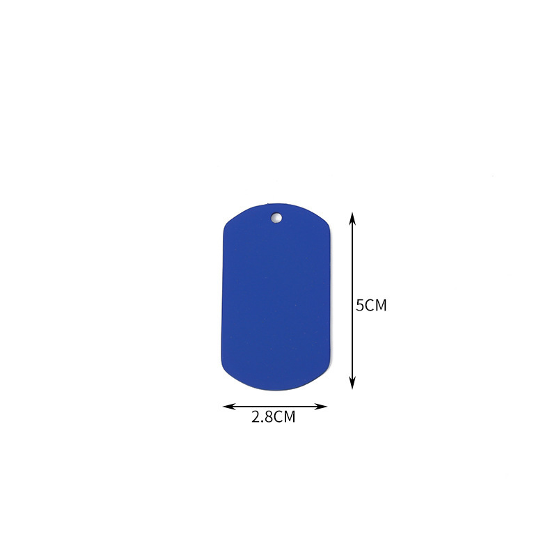 Plaque inox + cordon couleur « DIY » pour chien - Image 3