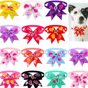 Nœud-papillon « Pet Love Diamond » pour animaux