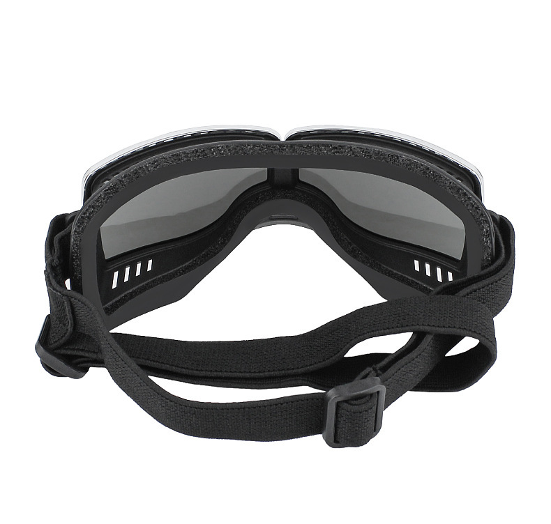 Lunettes « Moto » anti-UV réglables pour chien – marque PETLESO - Image 5