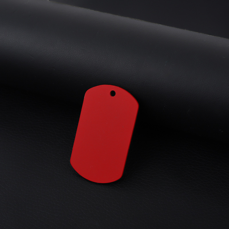 Plaque inox + cordon couleur « DIY » pour chien - Image 2