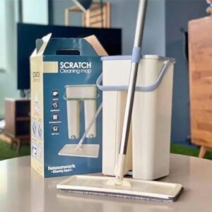 نظافة سريعة بلا تعب مع 🧽Scratch Cleaning Mop
