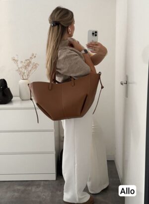 👜 شنطة بولين النسائية الفاخرة | Polen Mini Bag Brown